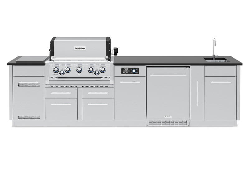 Broil King Imperial QS 590iH Natural Gas Island Grill - 696847H NG