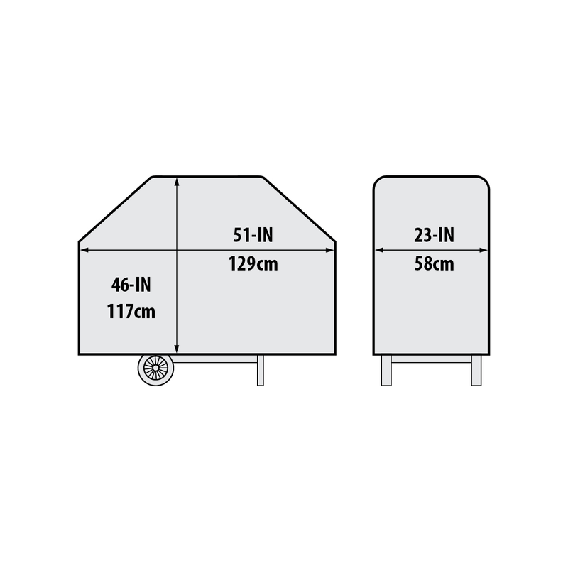 Broil King Grill Cover for Baron / Monarch / Gem 300 - 67470