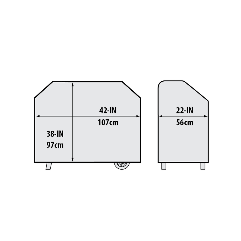 Broil King Grill Cover for Crown Pellet 400 - 67064