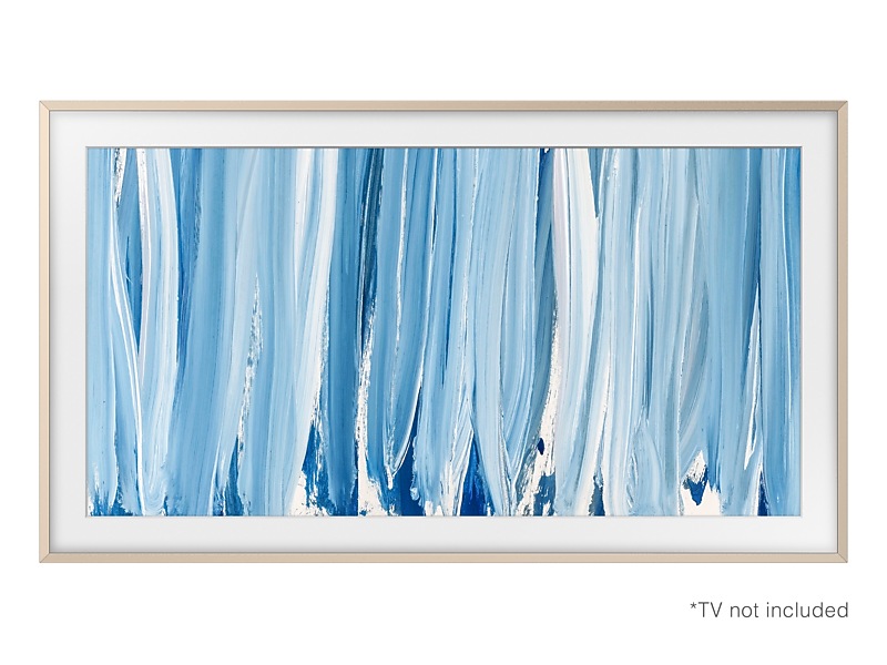 55" Samsung Customizable Frame Bezel in Sand Gold - VGSCFH55SGMZA