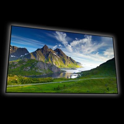 EluneVision 108" 16:9 Reference 4K Audioweave Slim Fixed Frame - EV-SAW-108-1.15
