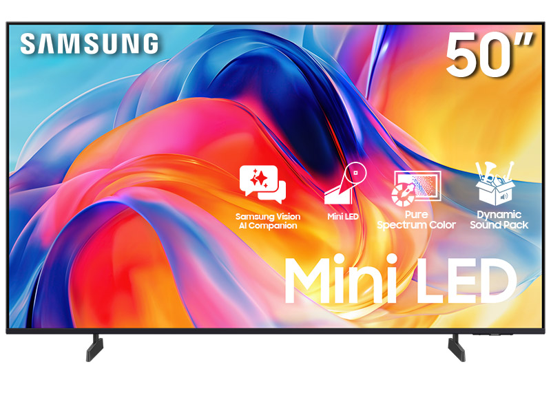 50" Samsung UN50M70HAFXZC Mini LED 4K Vision AI Smart TV (2026)