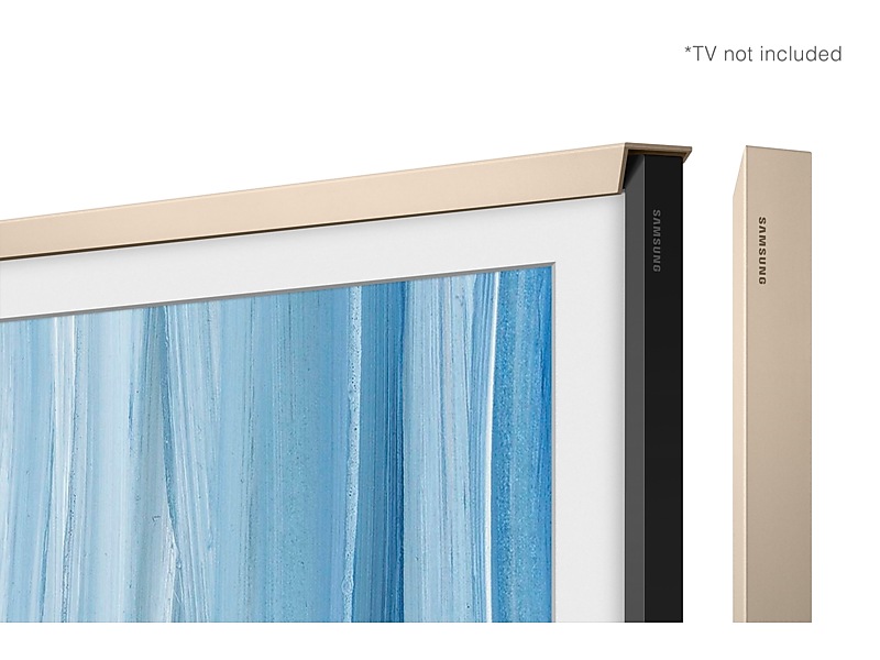 75" Samsung Customizable Frame Bezel in Sand Gold - VG-SCFH75SGMZA