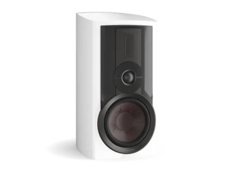 DALI 3 Way Bookshelf Speaker in White - EPIKORE 3 (W)