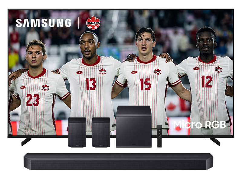 75" Samsung Micro RGB R85H Smart TV + Q-Series Soundbar - MRN75R85HAFXZC-HW-Q990F/ZC