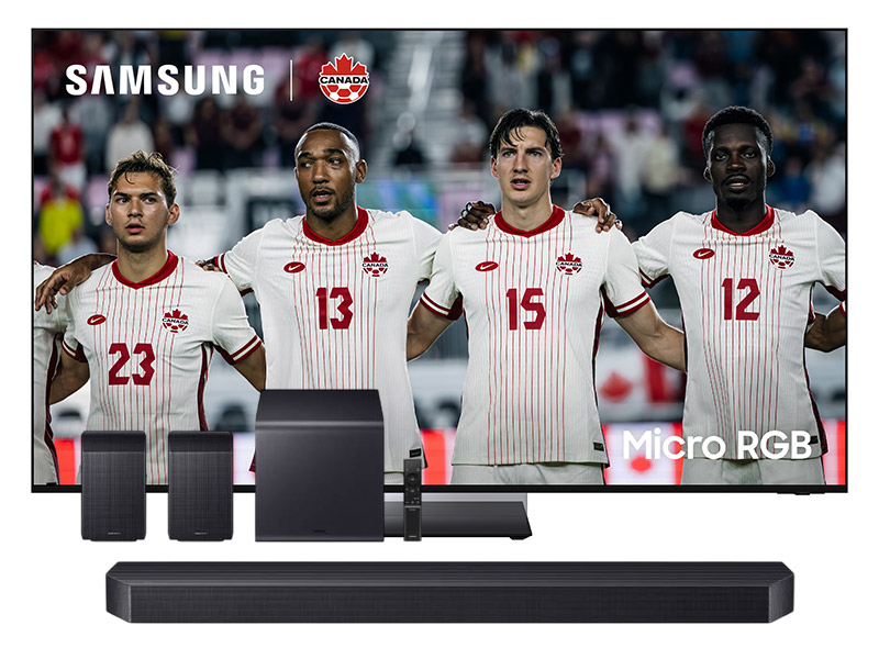 85" Samsung Micro RGB R95H 4K TV + Q Series Soundbar - MRN85R95HAFXZC-HW-Q990F/ZC