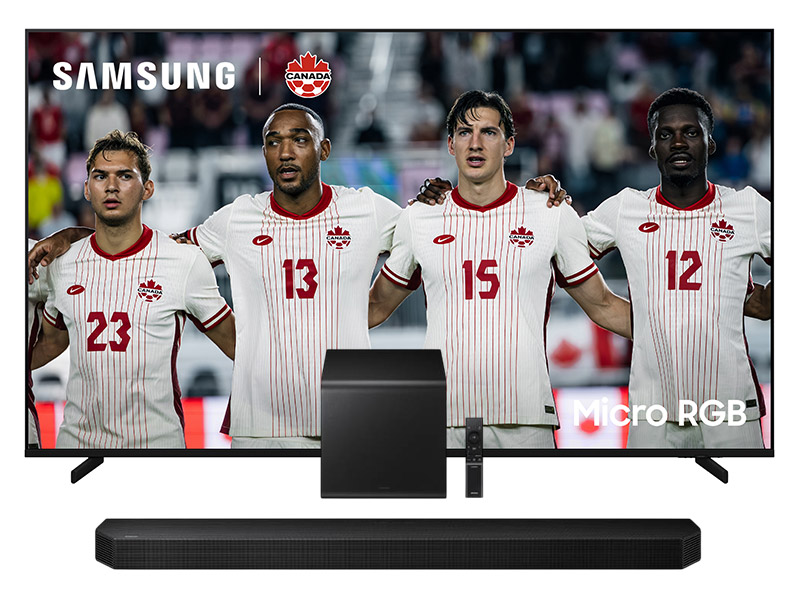 55" Samsung Micro RGB R85H Smart TV + Q-Series Soundbar - MRN55R85HAFXZC-HW-Q800F/ZC