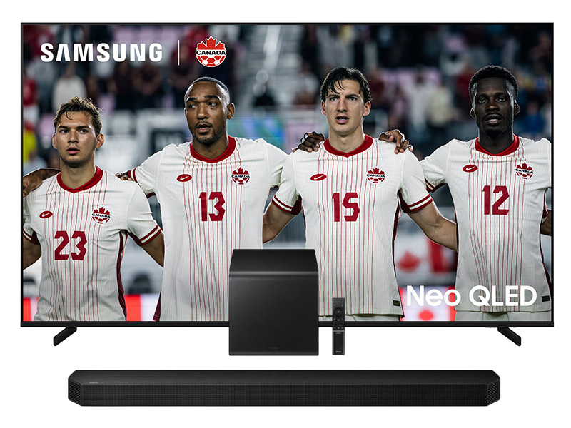 85" Samsung Neo QLED 4K Vision AI Smart TV + Q Series Soundbar - QN85QN80HAFXZC-HW-Q800F/ZC