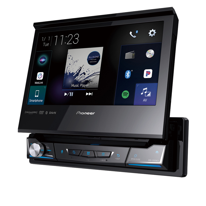 Pioneer 7.0 Inch Single DIN CD/DVD Multimedia Receiver  - AVH-3500NEX