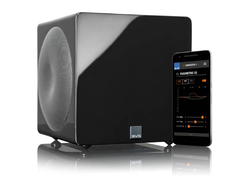 SVSound 3000 Micro R|Evolution Powered Subwoofer - SVS-3000MICRORBLKGLS