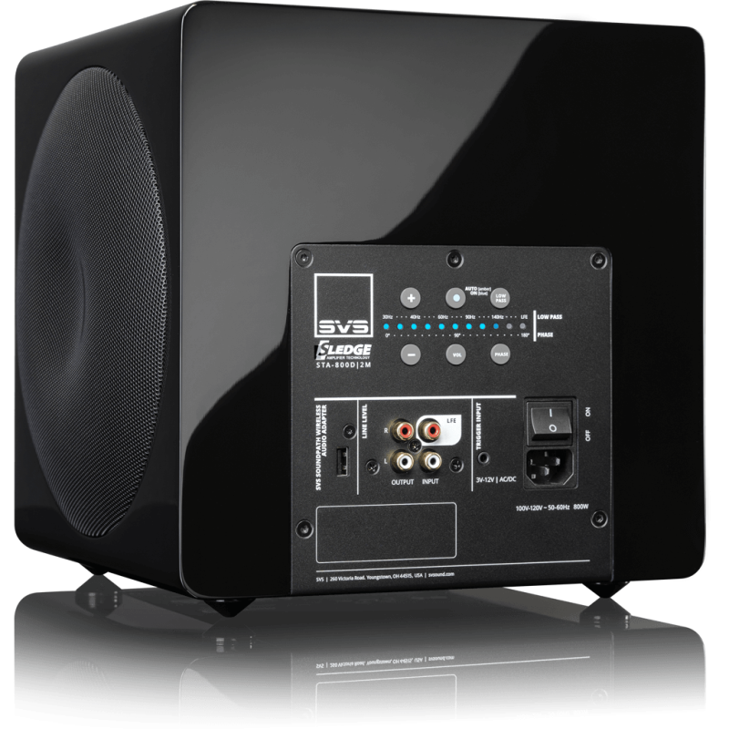 SVSound 3000 Micro R|Evolution Powered Subwoofer - SVS-3000MICRORBLKGLS