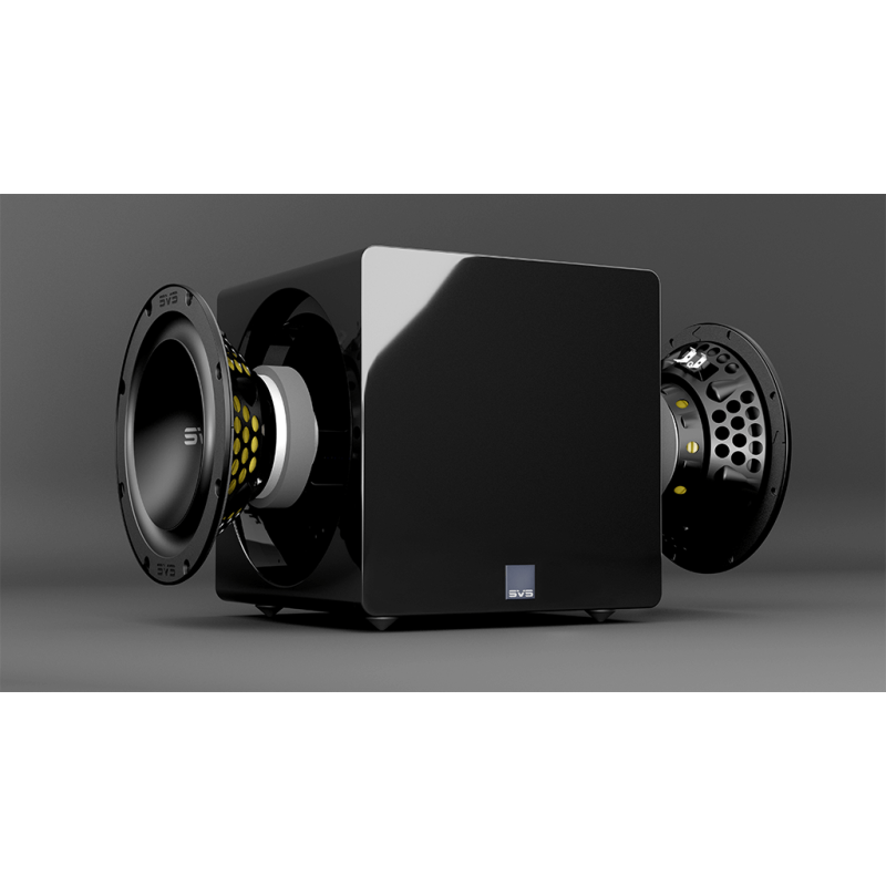 SVSound 3000 Micro R|Evolution Powered Subwoofer - SVS-3000MICRORBLKGLS