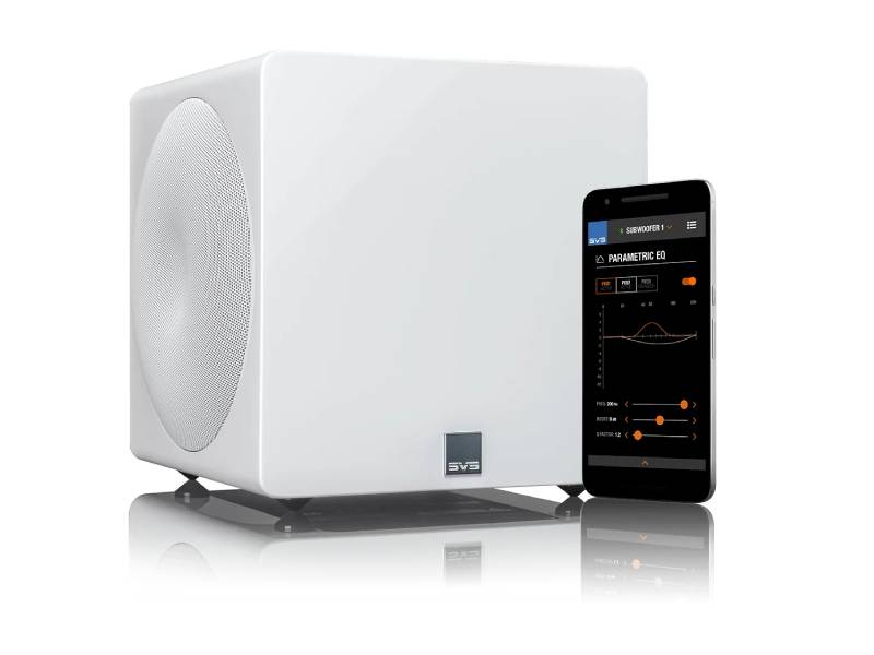 SVSound 3000 Micro R|Evolution Powered Subwoofer - SVS-3000MICRORWHTGLS