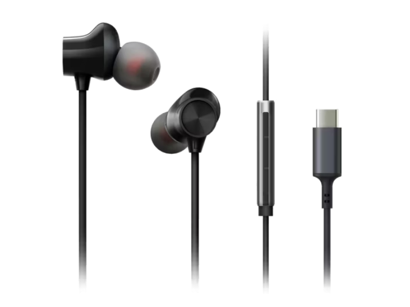 Panasonic ERGOFIT USB-C Earphones in Black - RPTCM325B