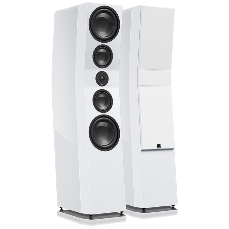 SVSound Ultra Evolution Pinnacle SVS Tower Speaker - SVS-ULTRAEVOPINNACLEWHTGLS
