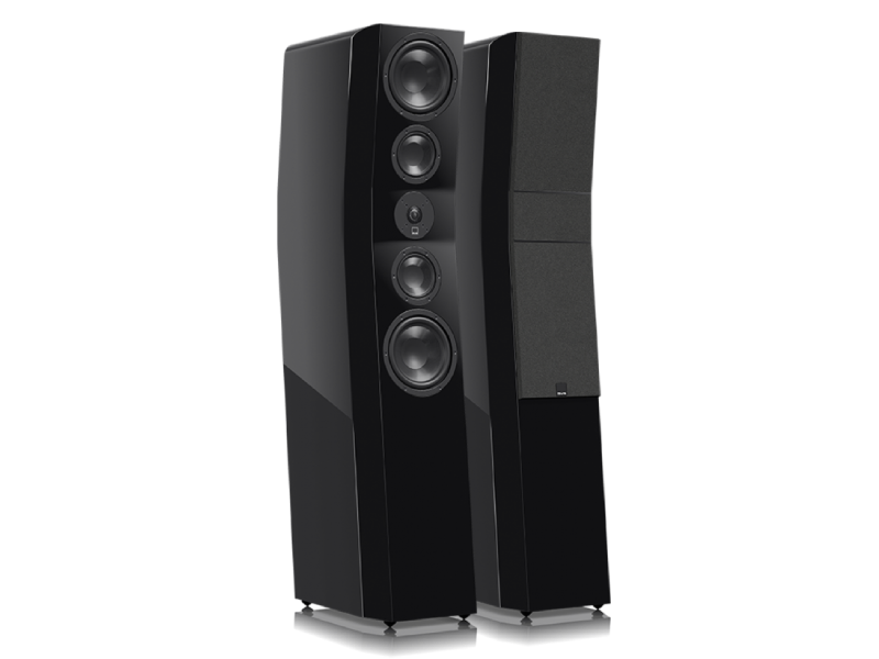 SVSound Ultra Evolution Titan 3 way Tower Speaker - SVS-ULTRAEVOTITANBLKGLS