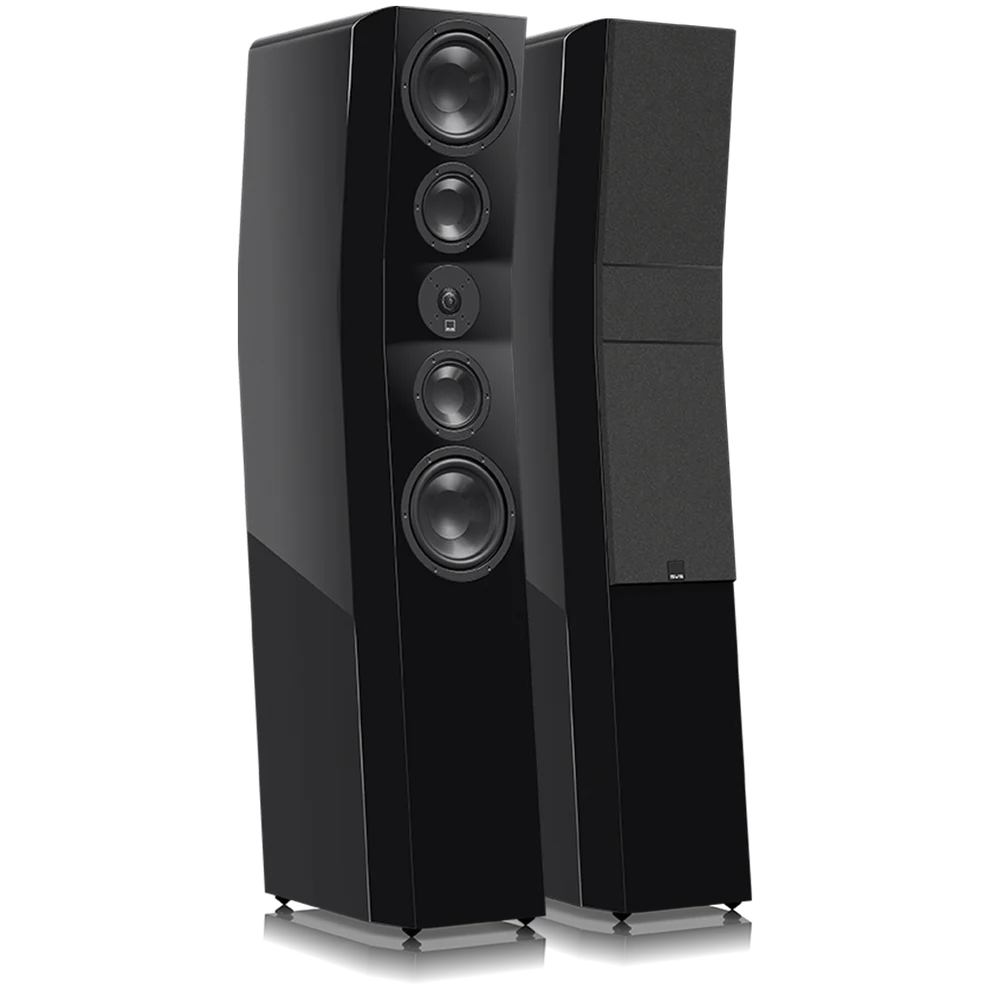SVSound Ultra Evolution Titan 3 way Tower Speaker - SVS-ULTRAEVOTITANWHTGLS