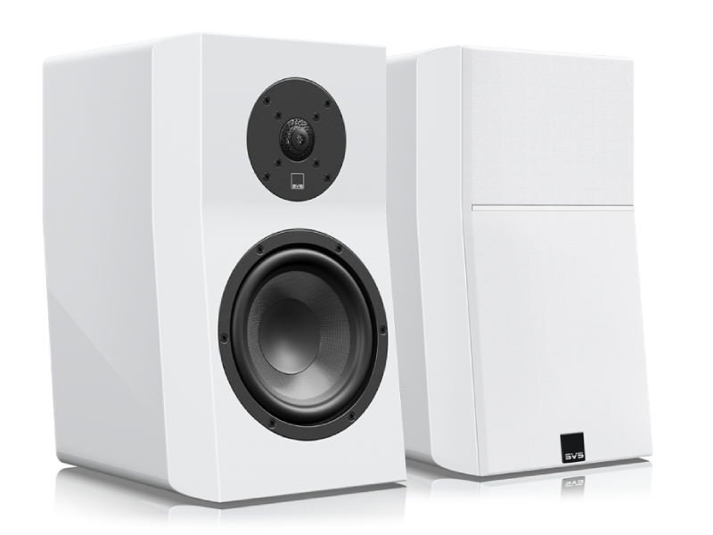 SVSound Ultra Evolution Bookshelf Speaker- SVS-ULTRAEVOBOOKSHELFWHTGLS