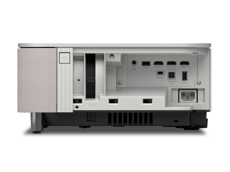 Epson Lifestudio Grand Plus Ultra Short Throw Laser Projector in White - V11HB83020