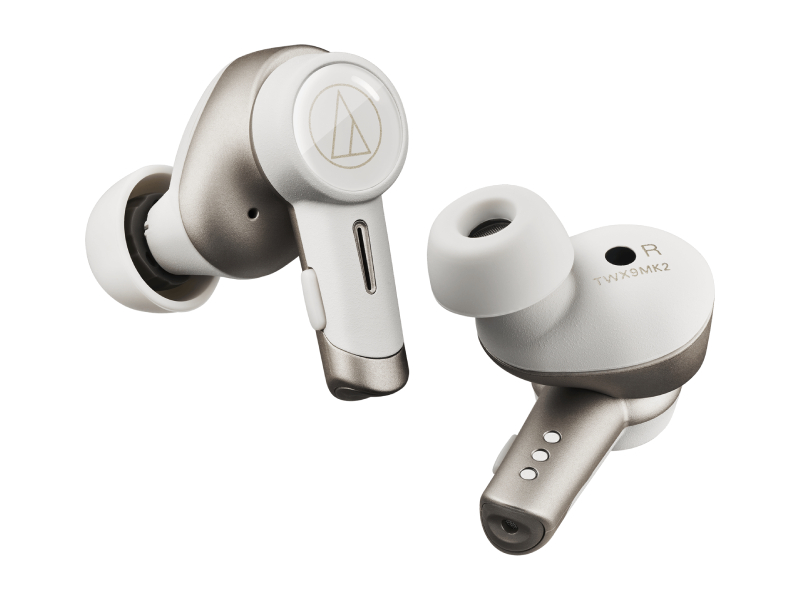 Audio Technica In-Ear True Wireless Noise-Cancelling Headphones - ATH-TWX9MK2WH