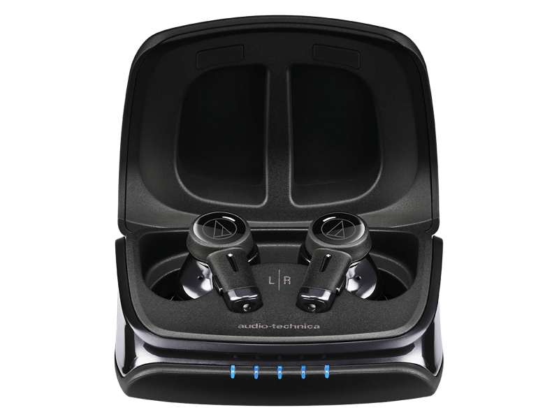 Audio Technica In-Ear True Wireless Noise-Cancelling Headphones - ATH-TWX9MK2BK