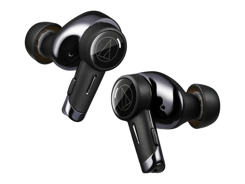 Audio Technica In-Ear True Wireless Noise-Cancelling Headphones - ATH-TWX9MK2BK