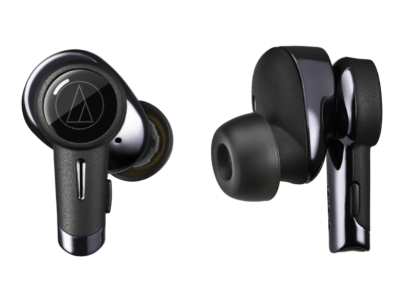Audio Technica In-Ear True Wireless Noise-Cancelling Headphones - ATH-TWX9MK2BK