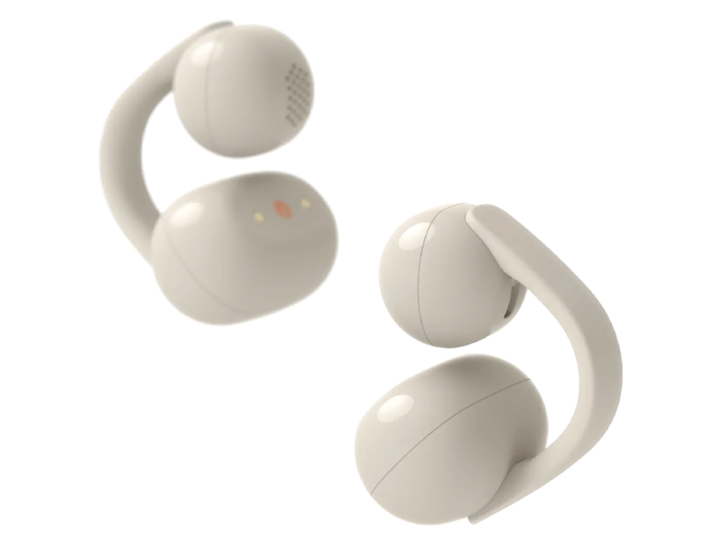 Sony LinkBuds Series LinkBuds Clip Wireless Headphones in Greige - WFLC900/C