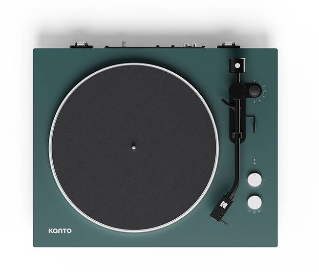 Kanto OBI3 G2 Bluetooth Turntable with Phono Preamp - OBI3G2VMN
