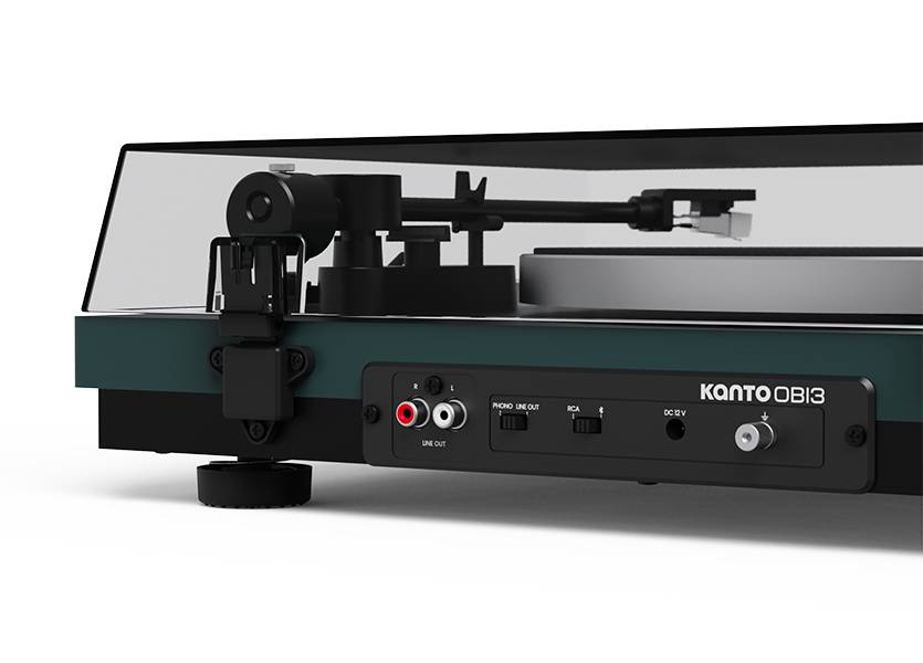 Kanto OBI3 G2 Bluetooth Turntable with Phono Preamp - OBI3G2VMN