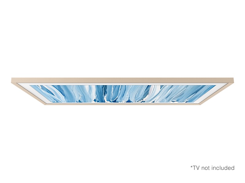 Samsung Customizable Bezel for 50" The Frame TV (Sand Gold Metal) - VG-SCFH50SGMZA