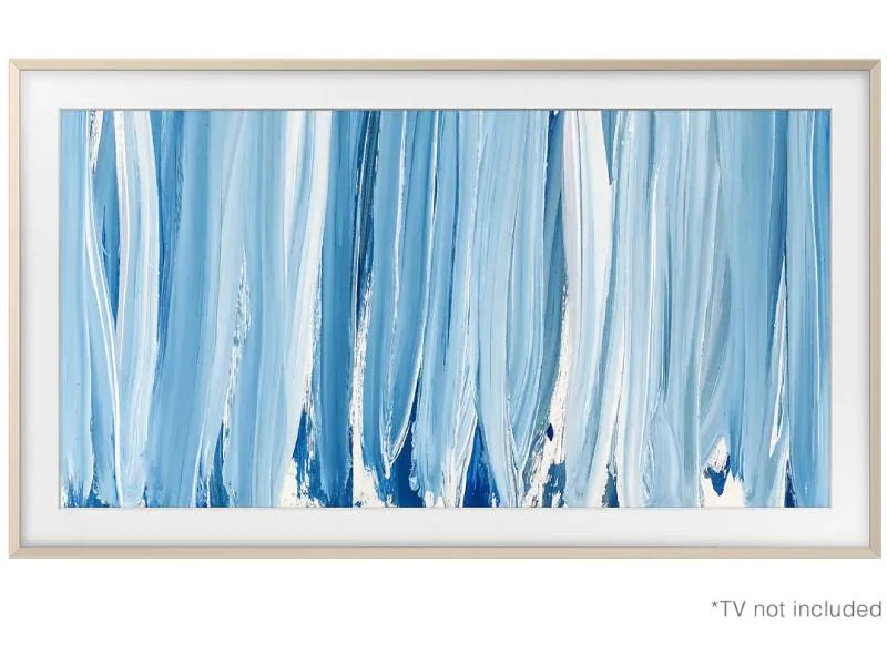 Samsung Customizable Bezel for 32" The Frame TV (Sand Gold Metal) - VG-SCFH32SGMZA