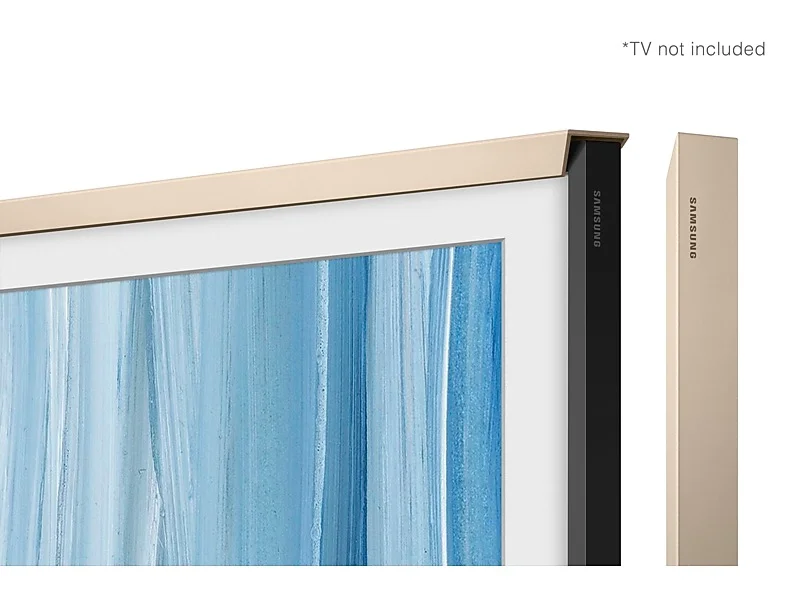 43" Samsung Customizable Frame in Sand Gold - VG-SCFH43SGMZA