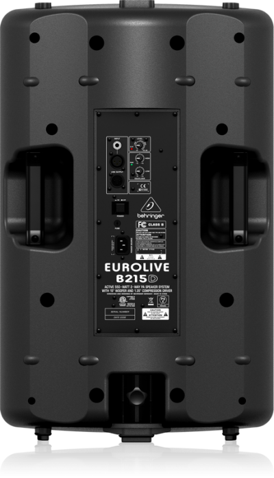 Behringer B215D 2-Way Active Loud Speaker (Black) - Eurolive B215D