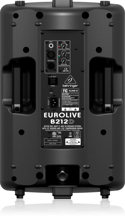 Behringer Active 550-Watt 2-Way PA Speaker System - Eurolive B212D