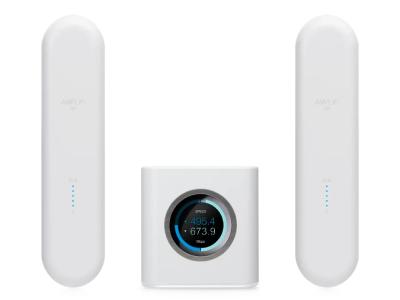 AmpliFi Wi-Fi System With Router Base Station And Two Wireless Super Mesh Points - Mesh Wi-Fi System