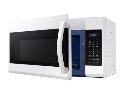 30" Samsung 1.9 Cu. Ft. Over the Range Microwave In White - ME19R7041FW