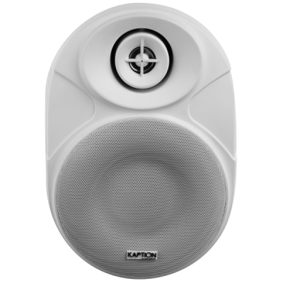 Kaption Audio 6.5 Inch Indoor/Outdoor Bluetooth Speakers In White - 570-OSB650WH