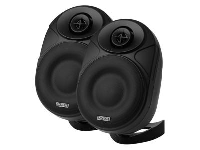 Kaption Audio 6.5 Inch Indoor/Outdoor Bluetooth Speakers In Black - 570-OSB650BK