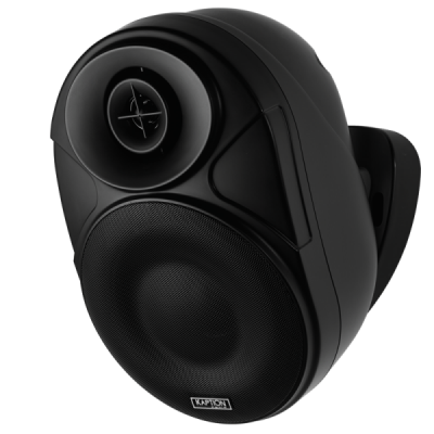 Kaption Audio 6.5 Inch Indoor/Outdoor Weather Resistant Speakers In Black - 570-OS650BK