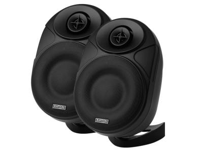 Kaption Audio 6.5 Inch Indoor/Outdoor Weather Resistant Speakers In Black - 570-OS650BK