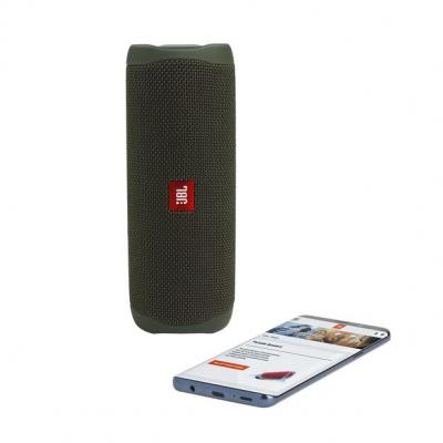 JBL FLIP 5 Portable Waterproof Speaker - JBLFLIP5GRENAM