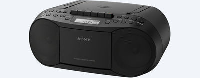 Sony CD/Cassette Boom Box With Radio - CFDS70BLK