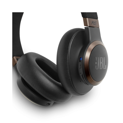 JBL Wireless Over-Ear NC Headphones Live 650BTNC Black - JBLLIVE650BTNCBAM