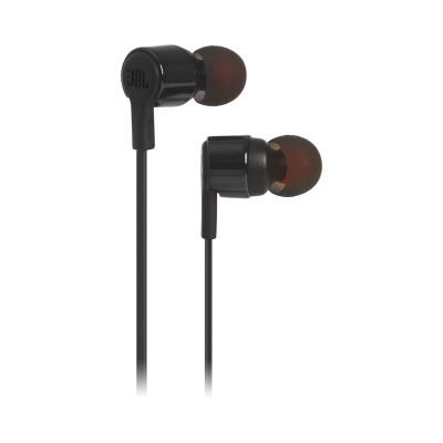 JBL Tune 210 In-Ear Headphones - JBLT210BLKAM