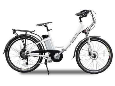 Daymak Electrical Bicycle With 48V Removable Lithium Battery In White - Paris 48 (W)