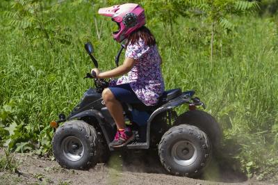 Daymak 800 W Electric Atv in Blue - GRUNT (Bl)