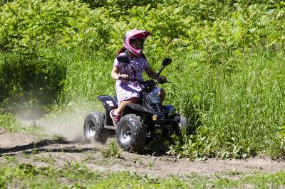 Daymak 800 W Electric Atv in Blue - GRUNT (Bl)