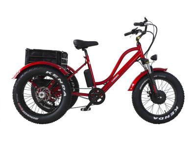 Daymak 500W Florence Fat Tire Ebike in Red -Florence Fat Tire (R)