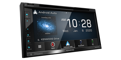 Kenwood Navigation DVD Receiver With Bluetooth And High Resolution Audio - DNX577S